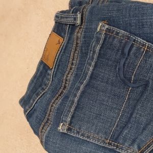 American eagle stretch dark wash skinny jeans